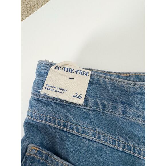 Free People NWOT We The Free Prince Street Denim Shorts - Picture 8 of 8